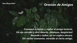 EL ORAR DE AMIGOS
