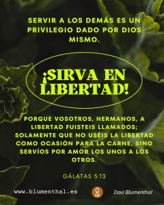 servir en libertad blumenthal