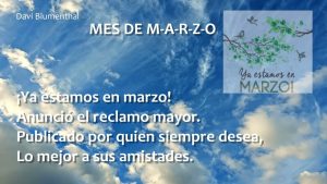 MES DE M A R Z O