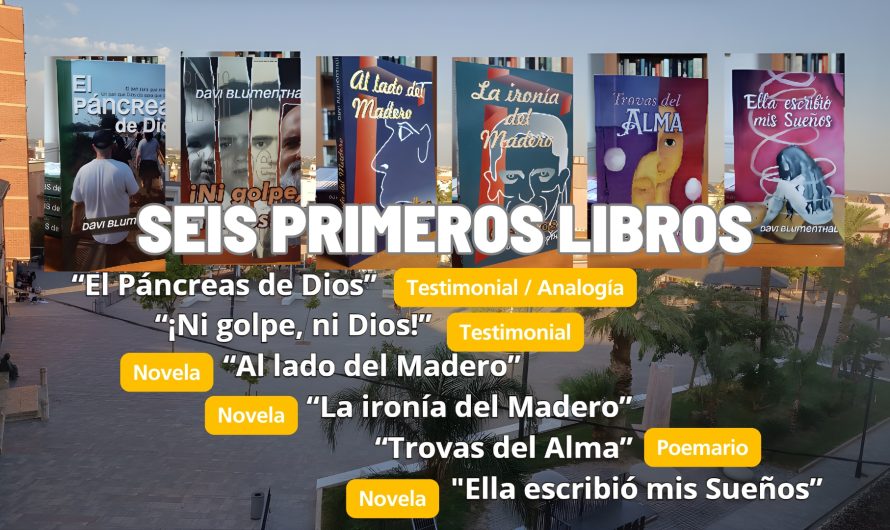 Enlaces de los seis primeros libros a la venta en Amazon
