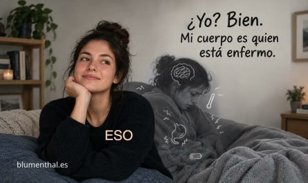 ¿Yo? Bien. Mi cuerpo es quien está enfermo.